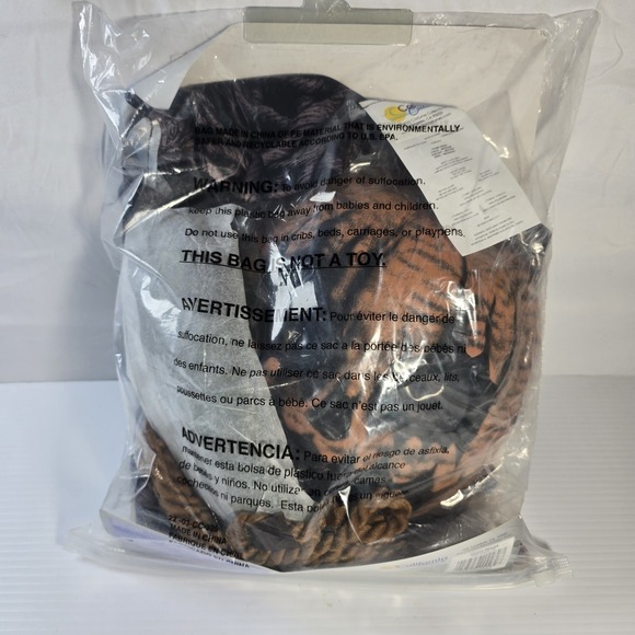 Child Pumpkin Monster Girl Halloween Costume size M (8-10) - Picture 4 of 4